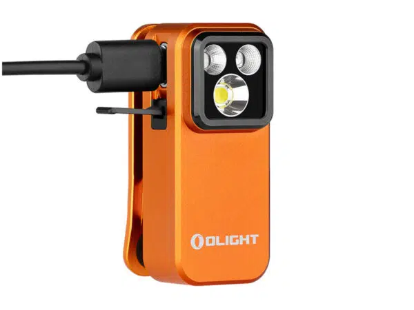 Olight Oclip Pro S 600 Lumens Compact Clip-On EDC Flashlight with White, RGB & 365nm UV Light - Image 17