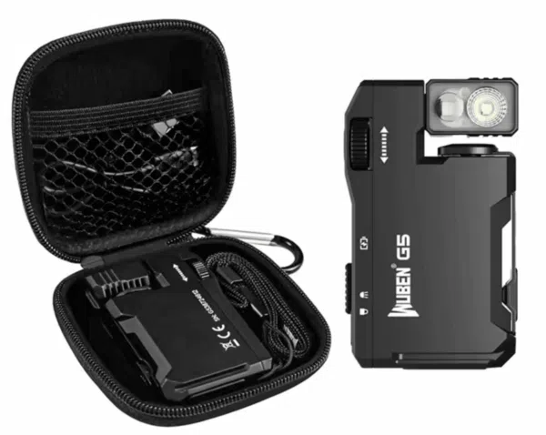 Wuben G5 Portable Storage Box – Cushioned EVA Interior with Carabiner for G5 Flashlight - Image 11