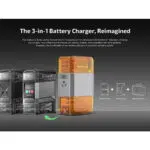 Olight Ostation 2 3-in-1 AA/AAA Battery Charger, Tester & Storage Station – Up to 24 Cells