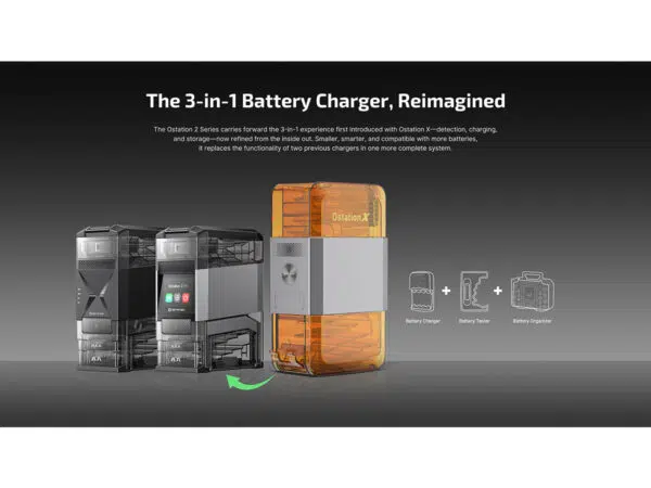 Olight Ostation 2 3-in-1 AA/AAA Battery Charger, Tester & Storage Station – Up to 24 Cells - Image 21