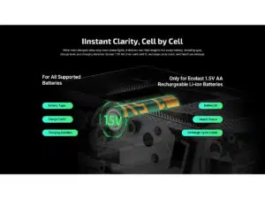 Olight Ostation 2 3-in-1 AA/AAA Battery Charger, Tester & Storage Station – Up to 24 Cells