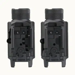 Trustfire GM36L 2350 Lumens Rail-Mount Tactical Flashlight with Green Laser – Unique Lever Switch System