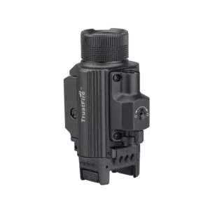 Trustfire GM36L 2350 Lumens Rail-Mount Tactical Flashlight with Green Laser – Unique Lever Switch System