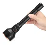 Trustfire T80 A 3800 Lumens Tactical Flashlight with 1050m Beam – Double Switch USB-C Rechargeable