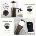 Sofirn BLF LT1 Anduril Variable Tint Camping Lantern – 700 Lumens, 4x 18650, USB-C Power Bank