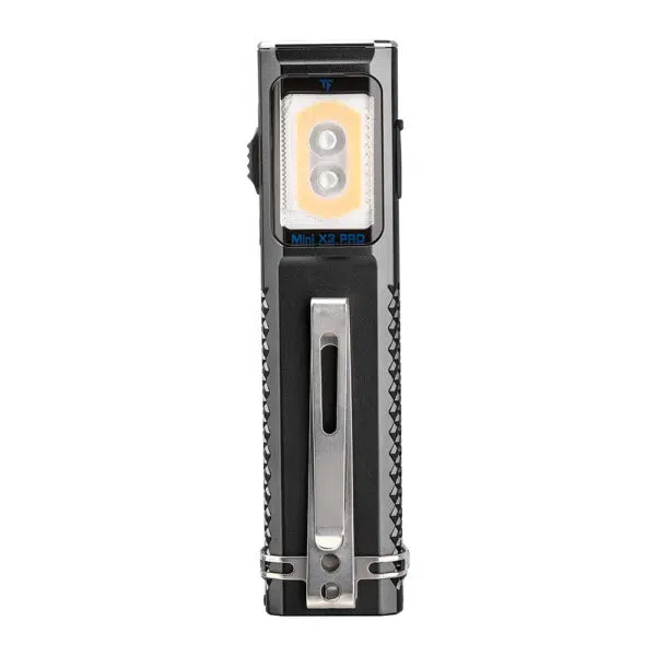 Trustfire Mini X3 Pro EDC Multi-Function Flashlight – White Spotlight, Laser, UV, Warm Flood & Coloured Lights - Image 2