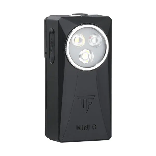 Trustfire Mini C 800lm, 80m Multifunctional Clip-On EDC Flashlight – White Spot, High-CRI Flood, RGB & Magnetic Clip - Image 7