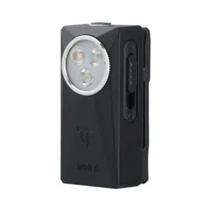 Trustfire Mini C 800lm, 80m Multifunctional Clip-On EDC Flashlight – White Spot, High-CRI Flood, RGB & Magnetic Clip