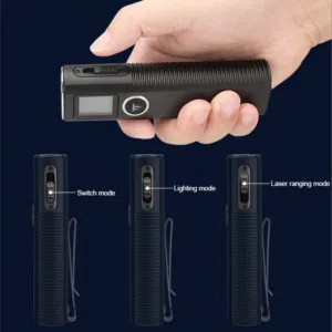 Trustfire MiniX7 Multi-Function Rangefinder Flashlight – 750 Lumens with Laser Distance Measurement & Power Bank