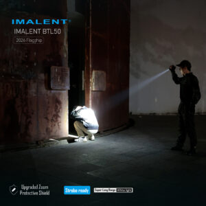 Imalent BTL50 digital zoom flashlight, product photo 27