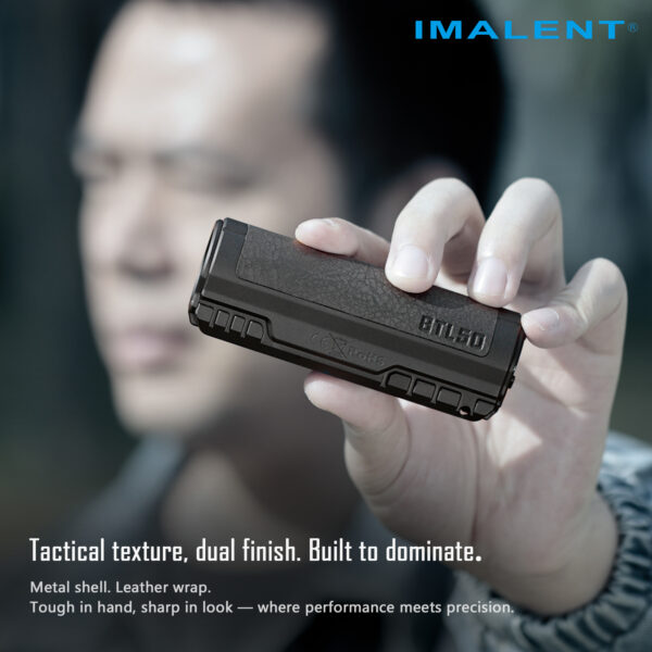 Imalent BTL50 digital zoom flashlight, product photo 22