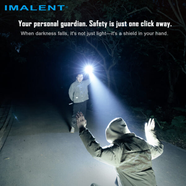 Imalent BTL50 digital zoom flashlight, product photo 15