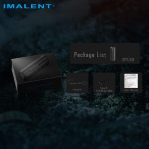 Imalent BTL50 digital zoom flashlight, product photo 11
