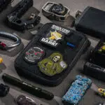 Wuben EDC Bag – Compact Tactical Organizer Pouch with Shoulder Strap & Velcro Patch Panel