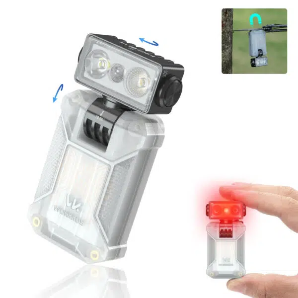 Wurkkos HD04 Rotating Head EDC Flashlight – 750 Lumens, 120meter Spotlight + Floodlight + RGB with Magnetic Tail - Image 15