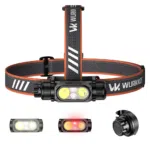 Wurkkos HD17 Powerful Headlamp – 2500 Lumens Spot + Flood + Red, 220m Throw, Magnetic Rotary Switch, 18650 USB-C