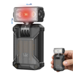 Wurkkos HD04 Rotating Head EDC Flashlight – 750 Lumens, 120meter Spotlight + Floodlight + RGB with Magnetic Tail