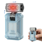 Wurkkos HD04 Rotating Head EDC Flashlight – 750 Lumens, 120meter Spotlight + Floodlight + RGB with Magnetic Tail