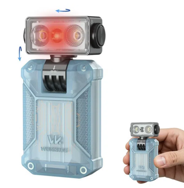 Wurkkos HD04 Rotating Head EDC Flashlight – 750 Lumens, 120meter Spotlight + Floodlight + RGB with Magnetic Tail - Image 14