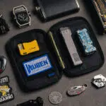 Wuben EDC Bag – Compact Tactical Organizer Pouch with Shoulder Strap & Velcro Patch Panel