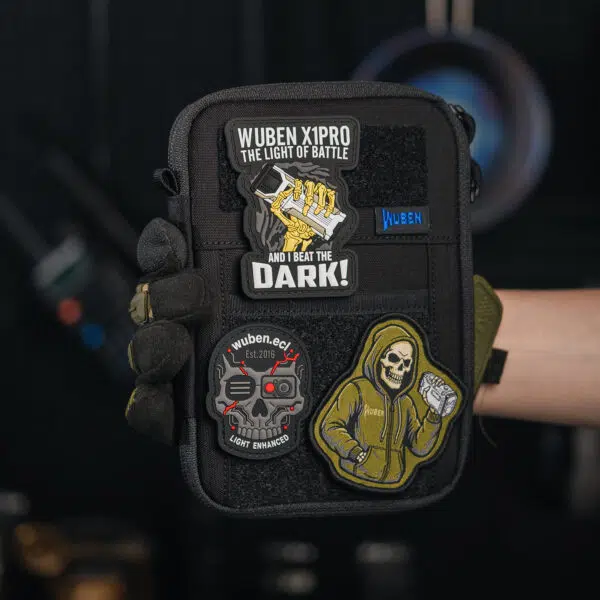 Wuben EDC Bag – Compact Tactical Organizer Pouch with Shoulder Strap & Velcro Patch Panel - Image 14