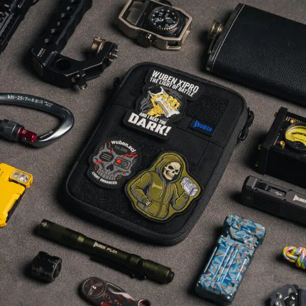 Wuben EDC Bag – Compact Tactical Organizer Pouch with Shoulder Strap & Velcro Patch Panel - Image 17