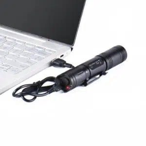 Wuben L50 1200 Lumens Rechargeable EDC Flashlight – Compact 18650 Tactical Light with USB Charging