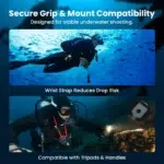 Sofirn SD11 Scuba Diving Flashlight – 5000 Lumens, 116° Wide Beam, 2-CCT White + 660nm Red, IPX8 100m Rated