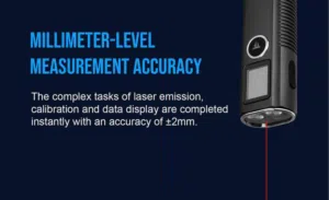 Trustfire MiniX7 Multi-Function Rangefinder Flashlight – 750 Lumens with Laser Distance Measurement & Power Bank