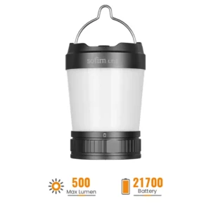 Sofirn LT1S Compact 500 Lumens Variable Tint Lantern – White (2700K–6500K) + Red Light, USB-C Charging & Power Bank