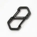Wuben Official Carabiner – Hexagonal Keychain Clip with WUBEN·ECL Engraving (Not for Climbing)
