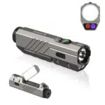 Wurkkos HD05 Foldable 4-in-1 EDC/Work Light – 3100 Lumens Spotlight + Rotating Floodlight Wing + UV + Red Light