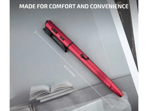 Olight O'Pen 3 Four-in-One EDC Pen with White & Red Clip Light, Pen Tip Ring Light & Green Laser – USB-C Rechargeable - Image 15