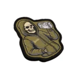 Wuben X4 Official Embroidered Morale Patch – Skeleton Hoodie Design