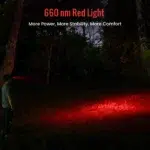 Sofirn HS43 3200 Lumens Headlamp with Red Light – 184m Throw, 21700 5000mAh, Magnetic Rotary Switch
