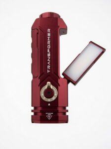 Wurkkos HD02 Pro Multi-Function Flashlight – 3200 Lumens Spotlight, 330m + Folding Wing Flood + UV + Red + Green Laser