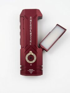 Wurkkos HD02 Pro Multi-Function Flashlight – 3200 Lumens Spotlight, 330m + Folding Wing Flood + UV + Red + Green Laser