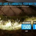 TrustFire MiniX6-SE EDC Flashlight – 1500 Lumens + UV Light, Magnetic Tail, Type-C Charging