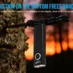 TrustFire MiniX6-SE EDC Flashlight – 1500 Lumens + UV Light, Magnetic Tail, Type-C Charging