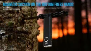 TrustFire MiniX6-SE EDC Flashlight – 1500 Lumens + UV Light, Magnetic Tail, Type-C Charging