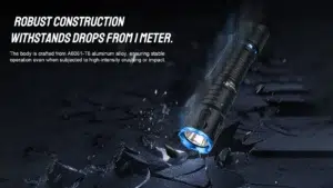 TrustFire T25R Dual-Tail-Switch Tactical Flashlight – 2000 Lumens, 350m Throw, One-Touch Strobe