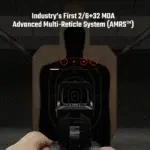 Osight XE AMRS Enclosed Red Dot Sight – 2/6+32 MOA Multi-Reticle, Side-Loading Battery, RMR Footprint, Collapsible Backup Sight