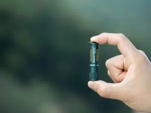 Olight i3E EOS Keychain Flashlight – 90 Lumens, AAA Battery, Twist Tailcap, 44m Throw