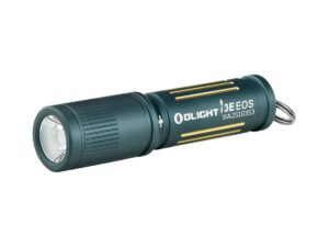 Olight i3E EOS Keychain Flashlight – 90 Lumens, AAA Battery, Twist Tailcap, 44m Throw