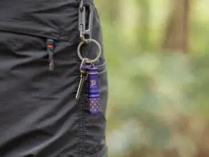 Olight i3E EOS Keychain Flashlight – 90 Lumens, AAA Battery, Twist Tailcap, 44m Throw