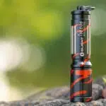 Olight i3E EOS Keychain Flashlight – 90 Lumens, AAA Battery, Twist Tailcap, 44m Throw