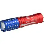 Olight i3E EOS Keychain Flashlight – 90 Lumens, AAA Battery, Twist Tailcap, 44m Throw