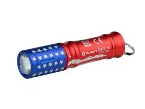 Olight i3E EOS Keychain Flashlight – 90 Lumens, AAA Battery, Twist Tailcap, 44m Throw