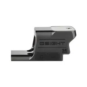 Osight SE MOS Enclosed Red Dot – Direct MOS Mount, 2 MOA Dot & 32 MOA Circle, Side-Loading Battery