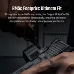 Osight SE 6 MOA Enclosed Red / Green Dot Sight – RMSc Footprint, Side-Loading Battery, 27.5 g